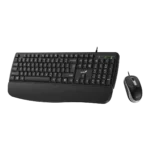 Genius, KM-123, AI Copilot Key, Keyboard + Mouse (Combo) Black