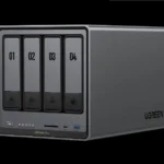 Storage system UGREEN NASync DXP4800 Plus (35261) Intel Gold 8505, 8GB, Diskless, RJ45, USB, Type-C, HDMI, 2 years warranty