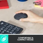 logitech, MK295, Keyboard + Mouse (EN) (Combo) Black