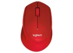 logitech, M330, Mouse Red