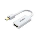 Y-6331, UNITEK, 20CM Mini DisplayPort to HDMI Female Adapter (4K)