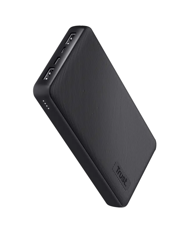 TRUST, 24677, Power Bank, PRIMO ECO 15000 USB-C micro-USB.3.0A/15W, USB-C, Black.