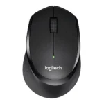 logitech, M330, Mouse Black