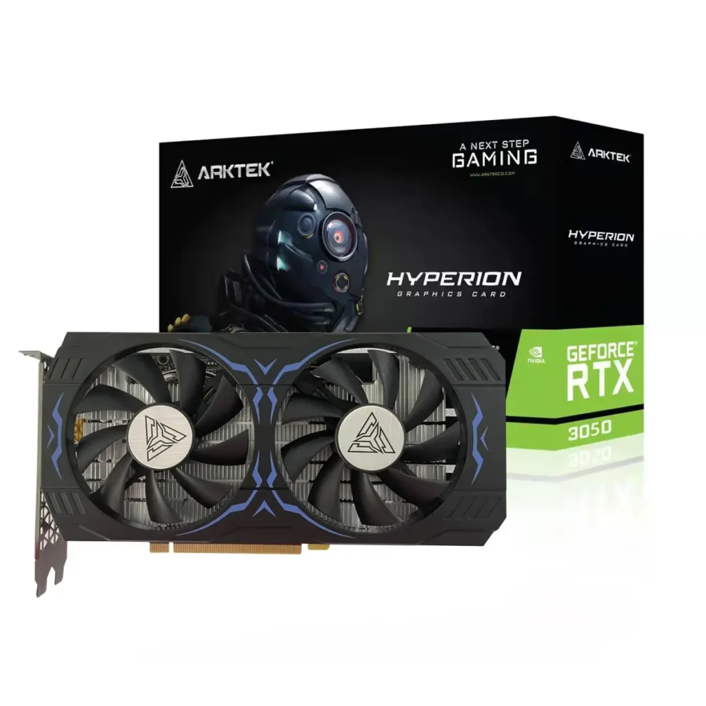 ARKTEK, RTX3050 Dual Fans, Ggraphics Card