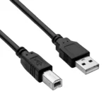 KDUSB2002-3M, KINGDA, USB AM/BM,28AWG Copper+28AWG ,OD=4.5MM,PVCBraiding 64X0.12AL ,1 ferrite,3M