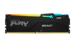Kingston, FURY Beast (RGB) RAM 32GB DDR5 5600MHz CL36 DIMM.