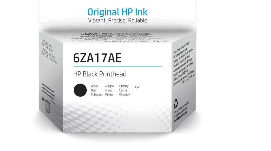 6ZA17AE, HP Black Printhead