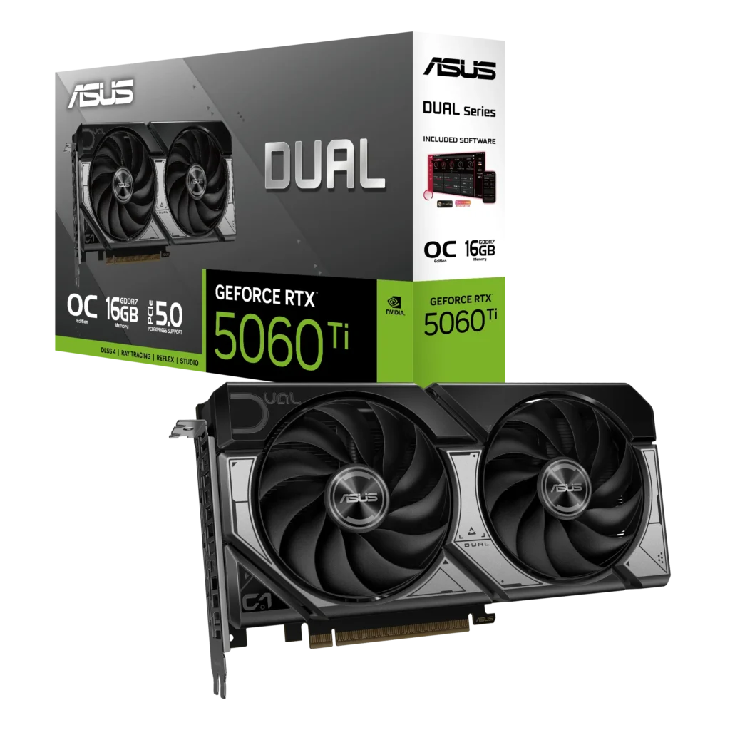 ASUS Dual GeForce RTX™ 5060 Ti 16GB GDDR7