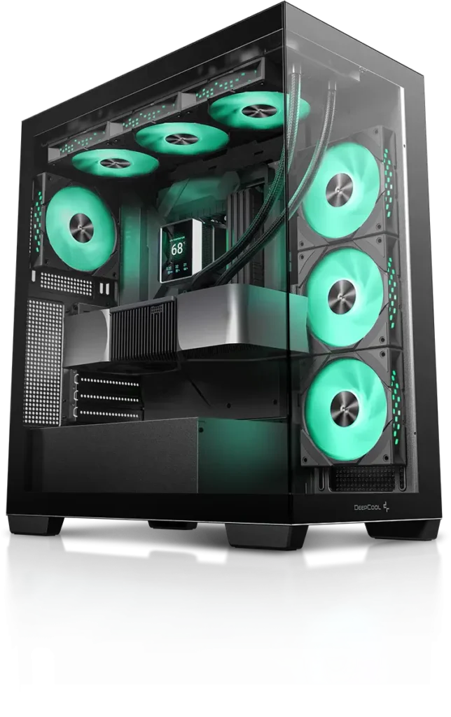Deepcool, CG580 4F V2, Case Black