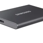 T7, SAMSUNG, External SSD, 1TB, USB3.2, Read up to 1,050 MB/s Write up to 1,000 MB/s, Type-c c and Typec to A.