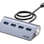 H1337BGY01 UNITEK 4-in-1 USB-C 5Gbps Hub (4*USB-A 5Gbps)