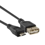 KDUSB2002-1M, KINGDA, USB 2.0 A female to micro B 5Pin male cable,CU ,1M