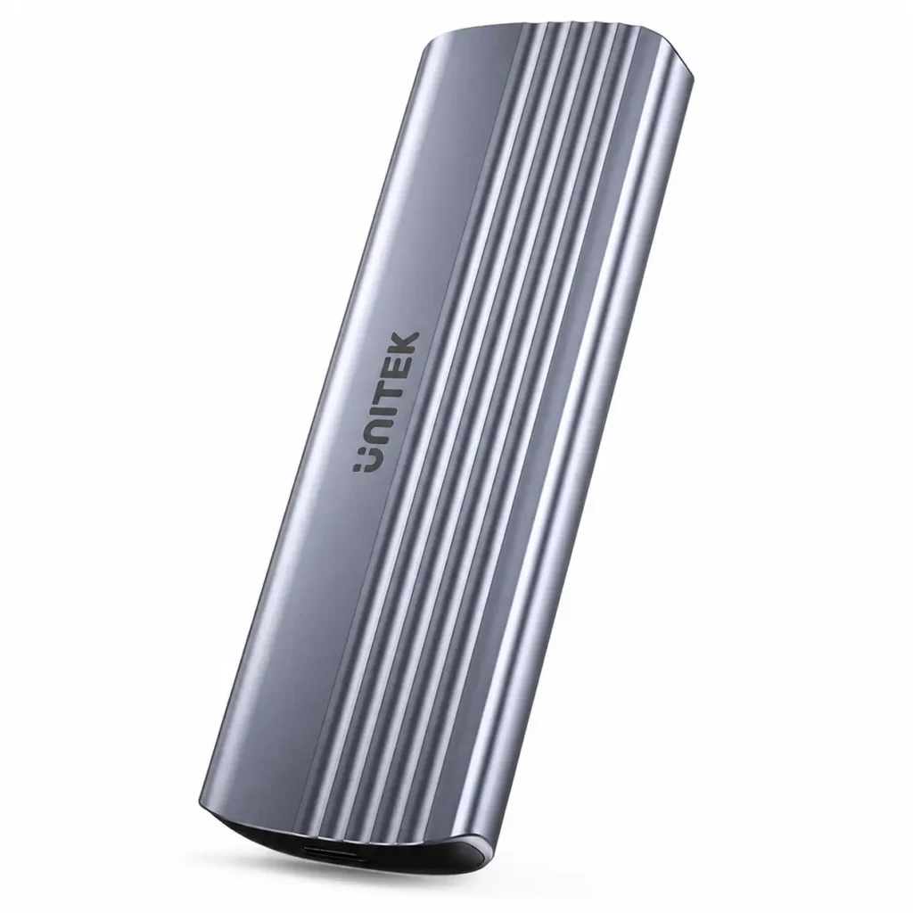 S1241B01, UNITEK, USB Adapter, USB-C 10Gbps to NVMe M.2 SSD Enclosure, up to 8TB , Space Grey.