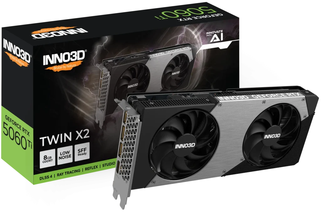 INNO3D GeForce RTX™ 5060 Ti 8GB TWIN X2 OC GDDR7