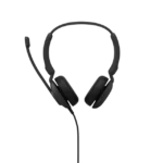 Evolve 10 Stereo, Jabra, Headphone, USB-A, Leatherettes, Black.